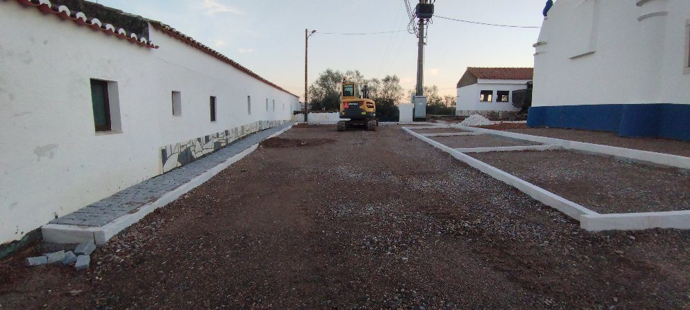 Obras de requalificação em São Bento