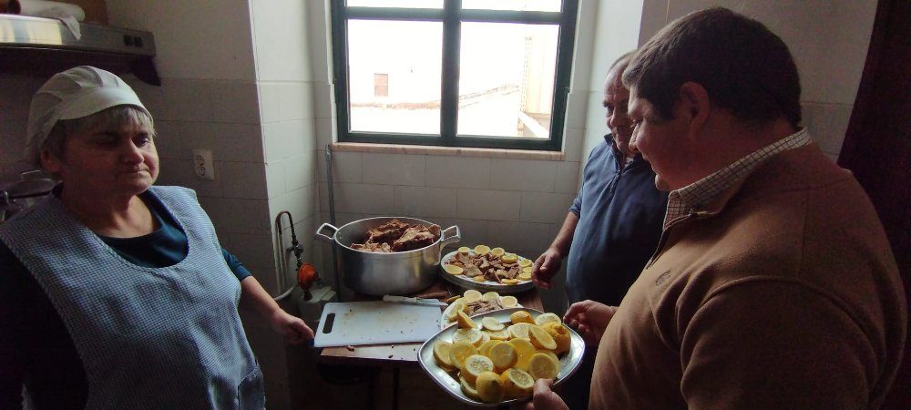 Almoço da Matança do Porco em S. Bento